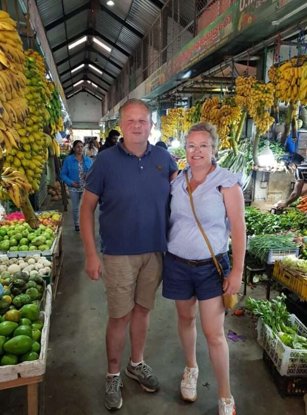 Ceylon fruit market